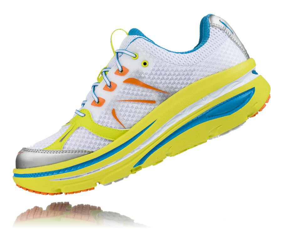 Hoka One One Hardloopschoenen Heren - Bondi B - Wit - EO9648175